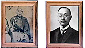 Основатели Toshiba Хисашиге Танака и Ичисуке Фудзиока